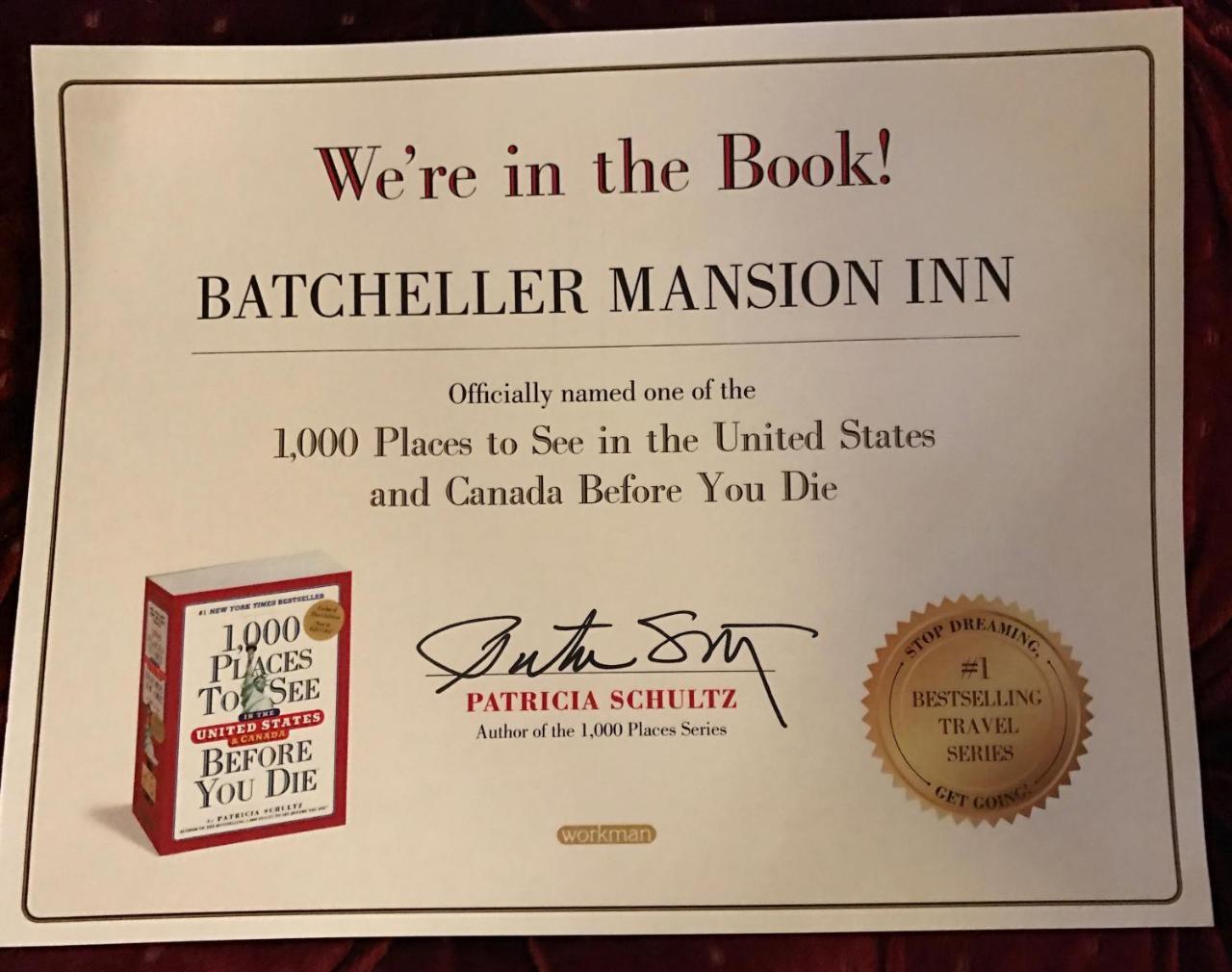 Batcheller Mansion Alojamento de Acomodação e Pequeno-almoço 3*